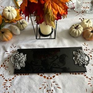 🍇Arthur Court Granite Tray-grape motif 🍇